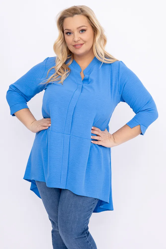 Damskie Polski Niebieska Koszula AGILE