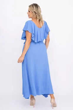 Polski Niebieska Sukienka MISSOURI