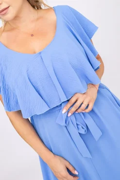 Polski Niebieska Sukienka MISSOURI