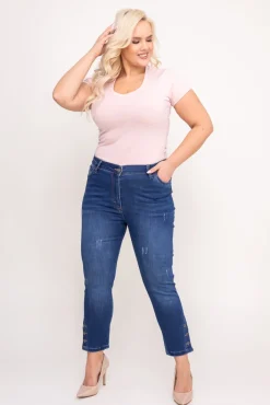 Damskie e Spodnie Jeansowe 7/8 BURENO