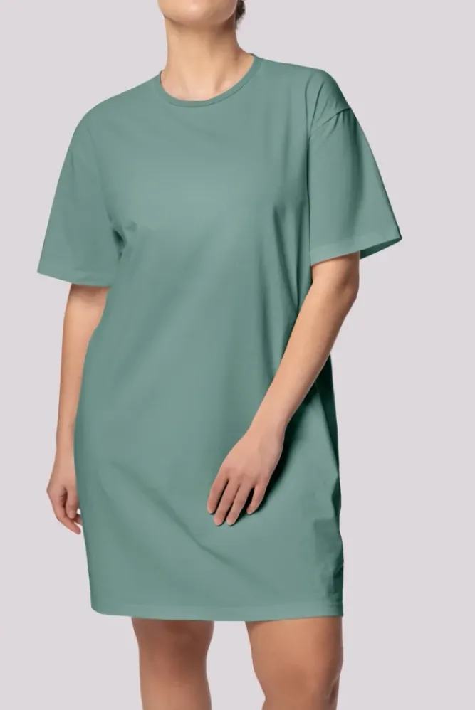 Polski Oliwkowa Koszula nocna BLISS