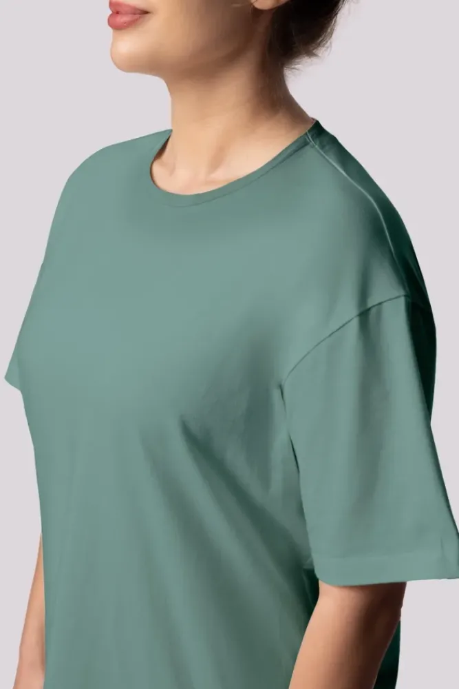 Polski Oliwkowa Koszula nocna BLISS