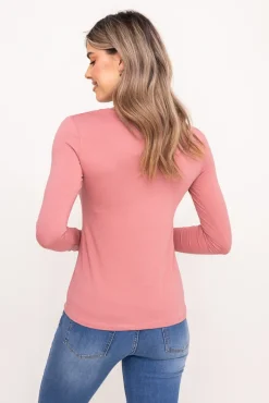 Damskie Polski Łososiowa Bluzka HEMENI