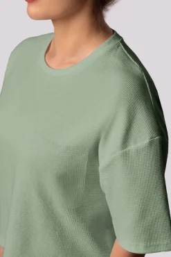 Polski Pistacjowa Piżama z szortami COZY