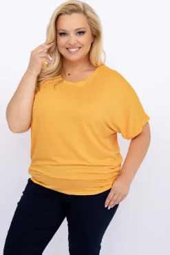 Damskie Polski Pomarańczowa Bluzka CILIO