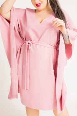 Damskie Polski Pudroworóżowa Tunika KIMI