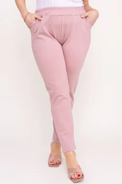 Damskie Polski Pudroworóżowe Spodnie CINTA