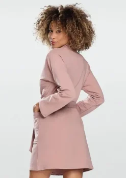 Polski Pudrowy Szlafrok bawełniany POLA