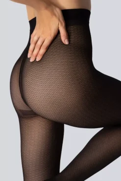 Damskie Polski Rajstopy ASTI 30DEN NERO