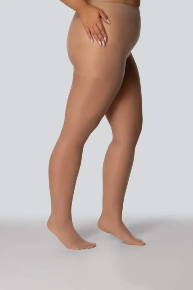 Damskie Polski Rajstopy CHARLOTTE 20DEN ALABASTER