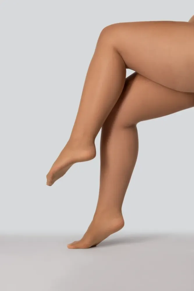 Damskie Polski Rajstopy CHARLOTTE 20DEN AMBER