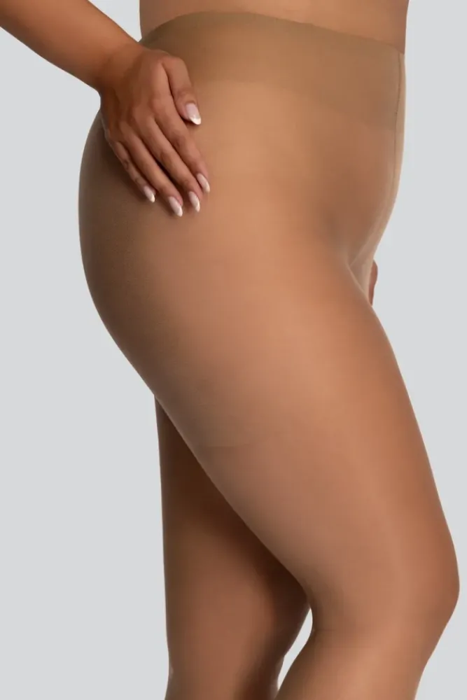 Damskie Polski Rajstopy CHARLOTTE 20DEN AMBER