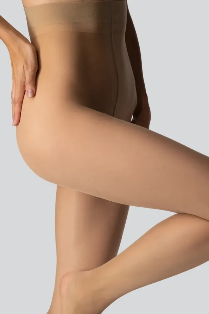 Damskie Polski Rajstopy DALIA 15DEN BEIGE
