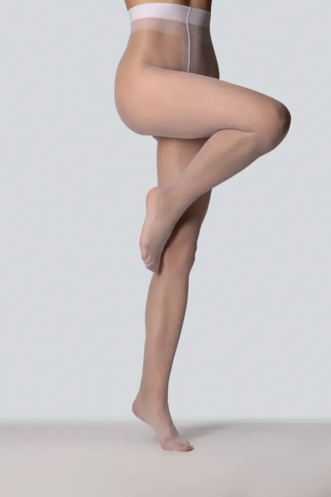 Damskie Polski Rajstopy DALIA 15DEN BIANCO