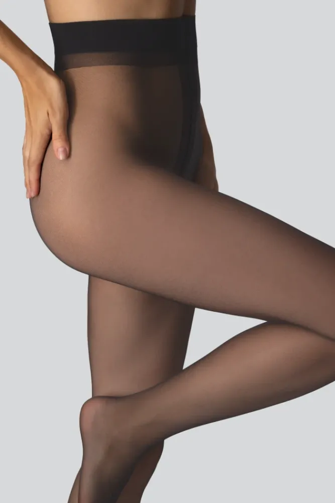 Damskie Polski Rajstopy DALIA 15DEN GRAFIT