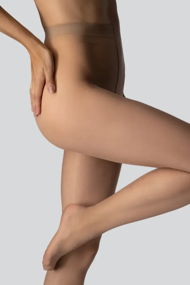 Damskie Polski Rajstopy DALIA 15DEN VISONE