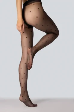 Damskie Polski Rajstopy DIAMOND GIRL 13DEN NERO