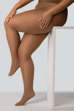 Damskie Polski Rajstopy ELIZABETH 70DEN COOKIE