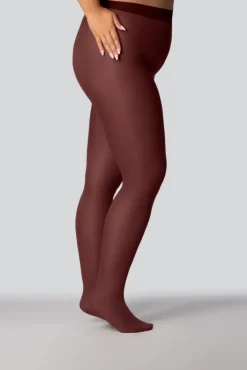 Damskie Polski Rajstopy ELIZABETH 70DEN RED WINE