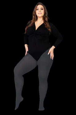 Damskie Polski Rajstopy ELIZABETH I Plus Size