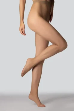 Damskie Polski Rajstopy NEBBIA 10DEN NATURALE