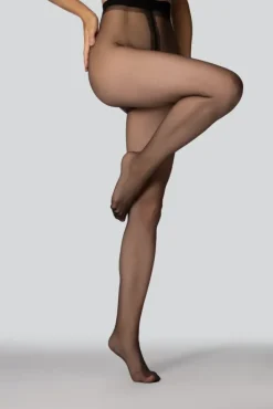 Damskie Polski Rajstopy NEBBIA 10DEN NERO