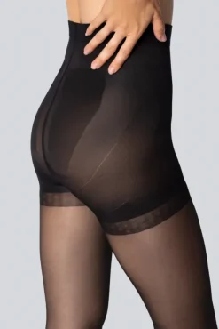 Damskie Polski Rajstopy PUSH-UP 20DEN NERO