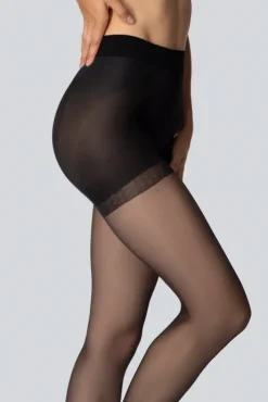 Damskie Polski Rajstopy PUSH-UP 15DEN NERO