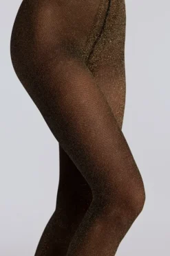 Damskie Polski Rajstopy SHINE 30DEN GOLD