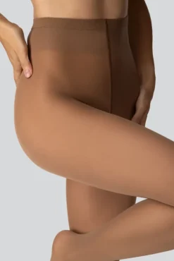 Damskie Polski Rajstopy TINA SOFT TOUCH 40DEN COOKIE