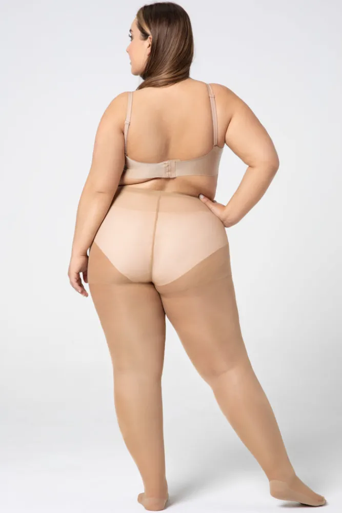 Damskie Polski Rajstopy VICTORIA REINFORCED