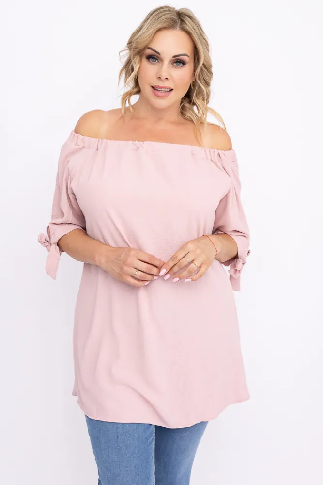 Damskie Polski Różowa Bluzka RONI