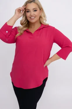 Damskie Polski Różowa Koszula VENTELI