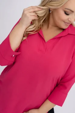 Damskie Polski Różowa Koszula VENTELI