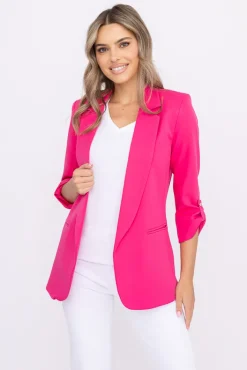 Damskie Polski Różowa Marynarka LOTI