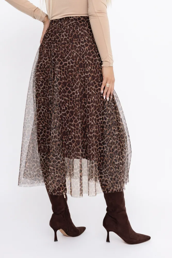 Włoski Spódnica siateczkowa KLODI Wzór 2