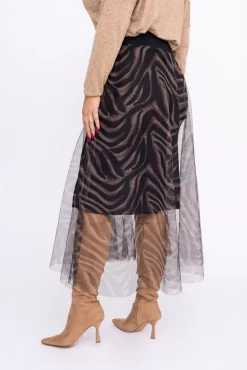 Włoski Spódnica tiulowa BONUTI Wzór 1