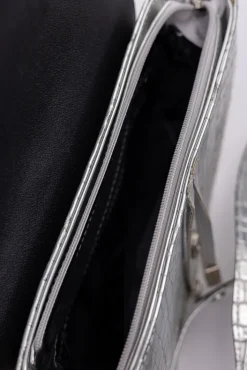 Damskie Srebrna Torebka CRONTI