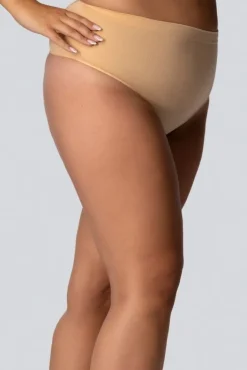 Polski Stringi wyszczuplające MID-WAISTED SMOOTHWEAR CHAMPAGNE PEARL