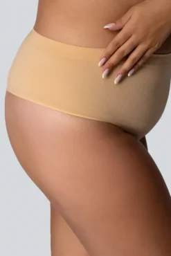 Polski Stringi wyszczuplające MID-WAISTED SMOOTHWEAR CHAMPAGNE PEARL
