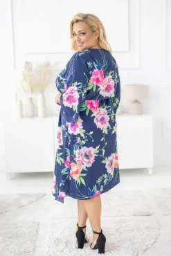 Polski Sukienka asymetryczna DARLIN Wzór 1