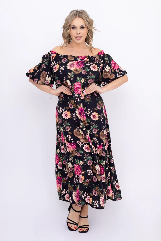 Włoski Sukienka BISKENO Wzór 3