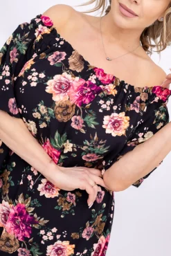 Włoski Sukienka BISKENO Wzór 3