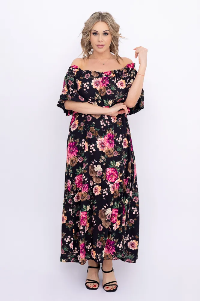 Włoski Sukienka BISKENO Wzór 3