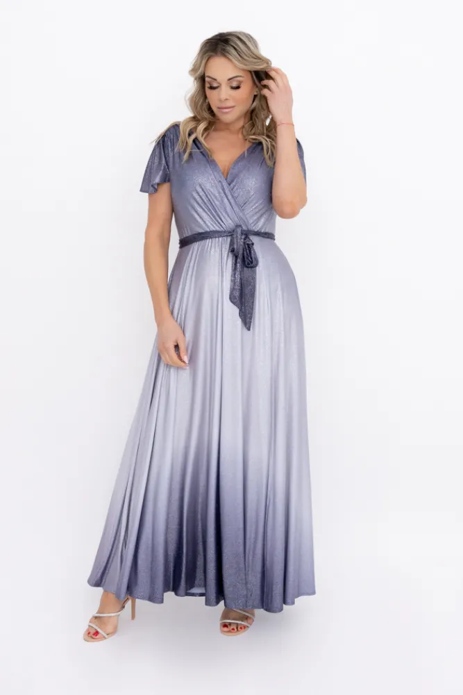 Polski Sukienka brokatowa JULIETTA Wzór 8