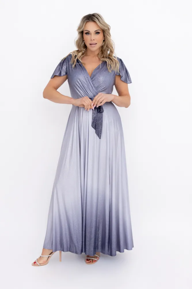 Polski Sukienka brokatowa JULIETTA Wzór 8