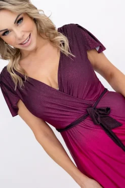 Polski Sukienka brokatowa JULIETTA Wzór 2