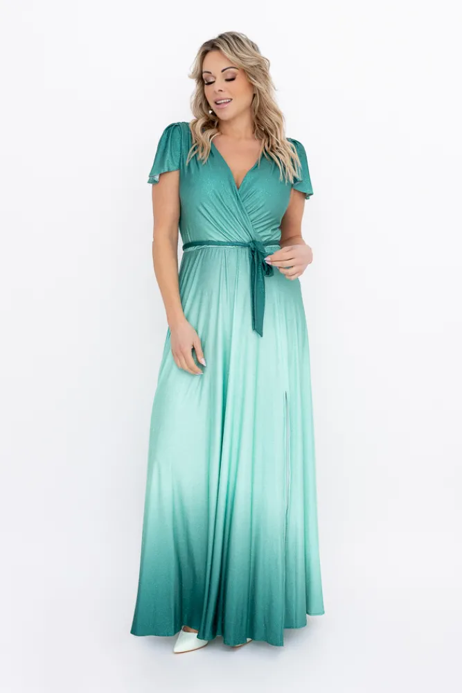 Polski Sukienka brokatowa JULIETTA Wzór 9