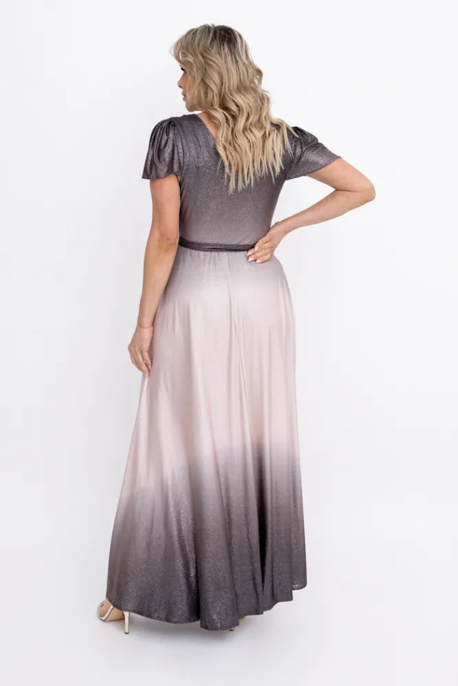 Polski Sukienka brokatowa JULIETTA Wzór 4