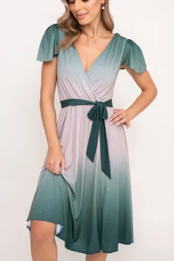 Polski Sukienka brokatowa VERVENO Wzór 5